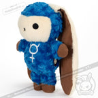 Plushie Dreadfuls - Functional Neurological Disorder Rabbit Plush Stuffed Animal Toy