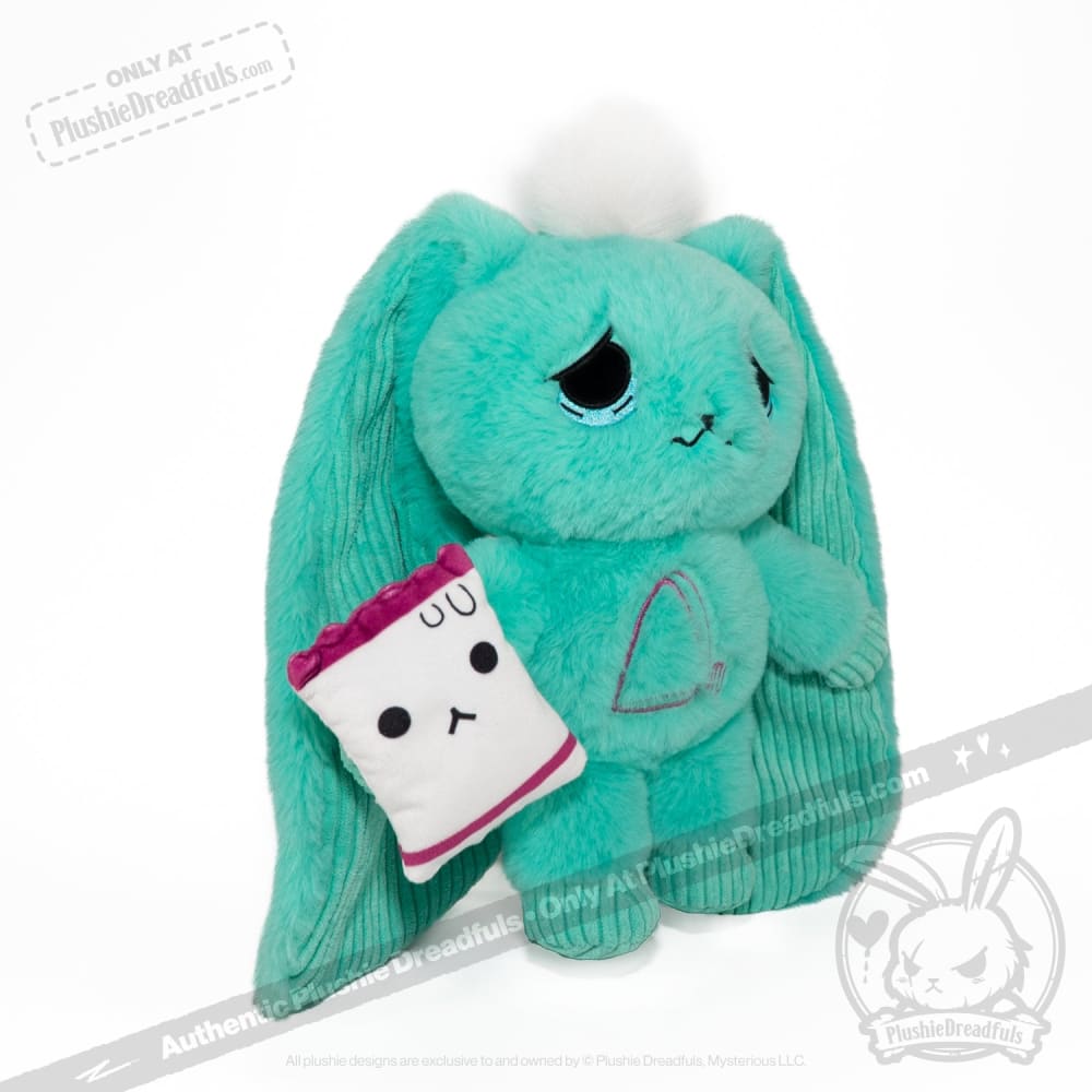 Plushie Dreadfuls - Gastroparesis Rabbit - Plush Stuffed Animal toy