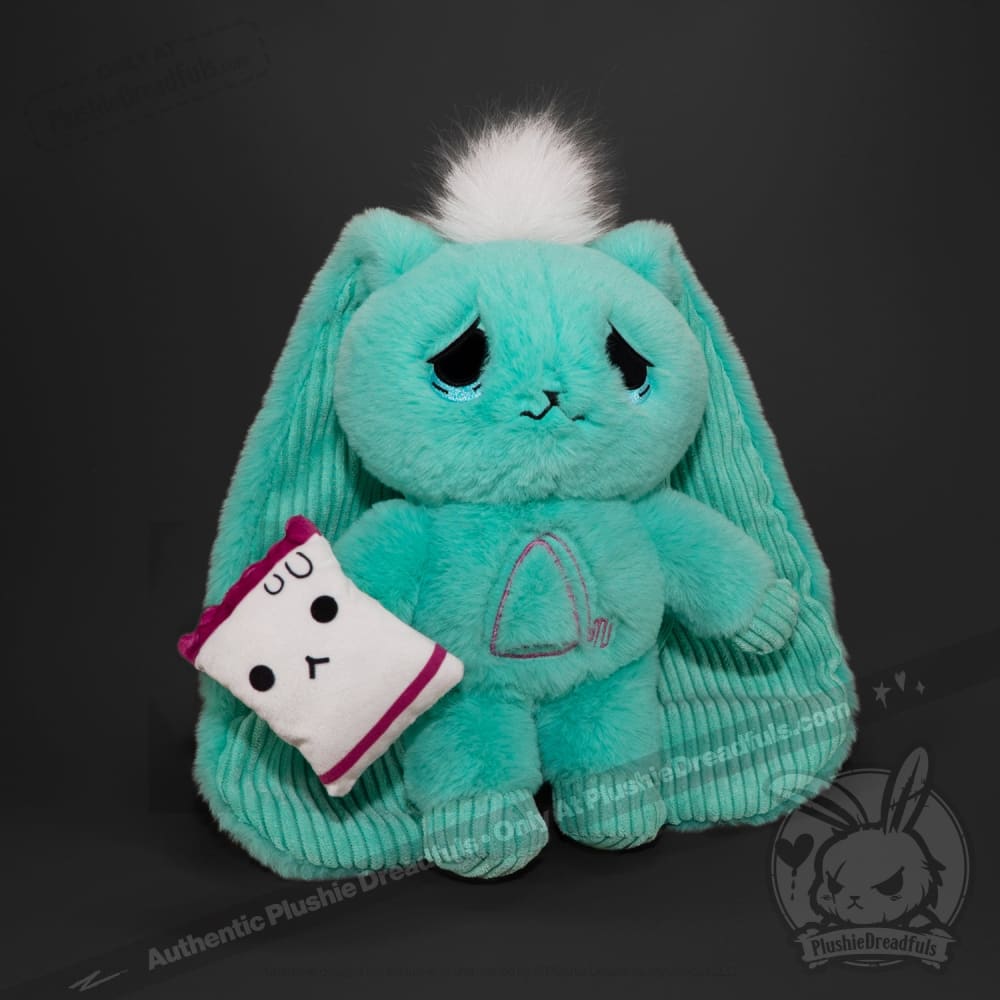 Plushie Dreadfuls - Gastroparesis Rabbit - Plush Stuffed Animal toy