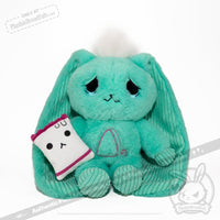 Load image into Gallery viewer, Plushie Dreadfuls - Gastroparesis Rabbit - Plush Stuffed Animal toy
