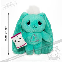 Load image into Gallery viewer, Plushie Dreadfuls - Gastroparesis Rabbit - Plush Stuffed Animal toy
