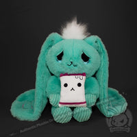 Load image into Gallery viewer, Plushie Dreadfuls - Gastroparesis Rabbit - Plush Stuffed Animal toy
