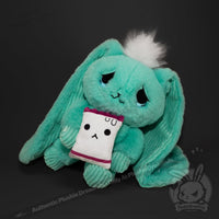Load image into Gallery viewer, Plushie Dreadfuls - Gastroparesis Rabbit - Plush Stuffed Animal toy

