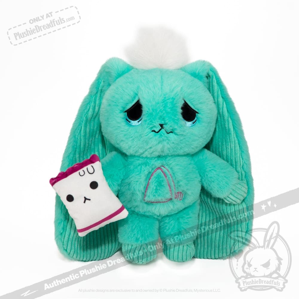 Plushie Dreadfuls - Gastroparesis Rabbit - Plush Stuffed Animal toy