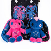 Load image into Gallery viewer, Plushie Dreadfuls - Gemini Rabbit Plush Stuffed Animal Plush
