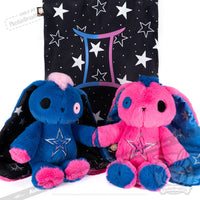 Load image into Gallery viewer, Plushie Dreadfuls - Gemini Rabbit Plush Stuffed Animal Plush
