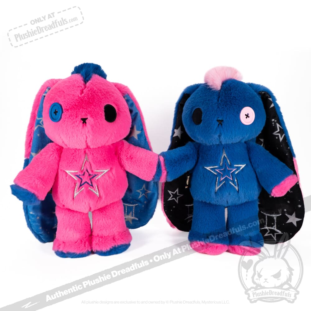 Plushie Dreadfuls - Gemini Rabbit Plush Stuffed Animal Plush