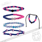 Plushie Dreadfuls - Gemini Rabbit Stacking Friendship Bracelet