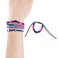 Load image into Gallery viewer, Plushie Dreadfuls - Gemini Rabbit Stacking Friendship Bracelet
