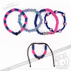 Plushie Dreadfuls - Gemini Rabbit Stacking Friendship Bracelet