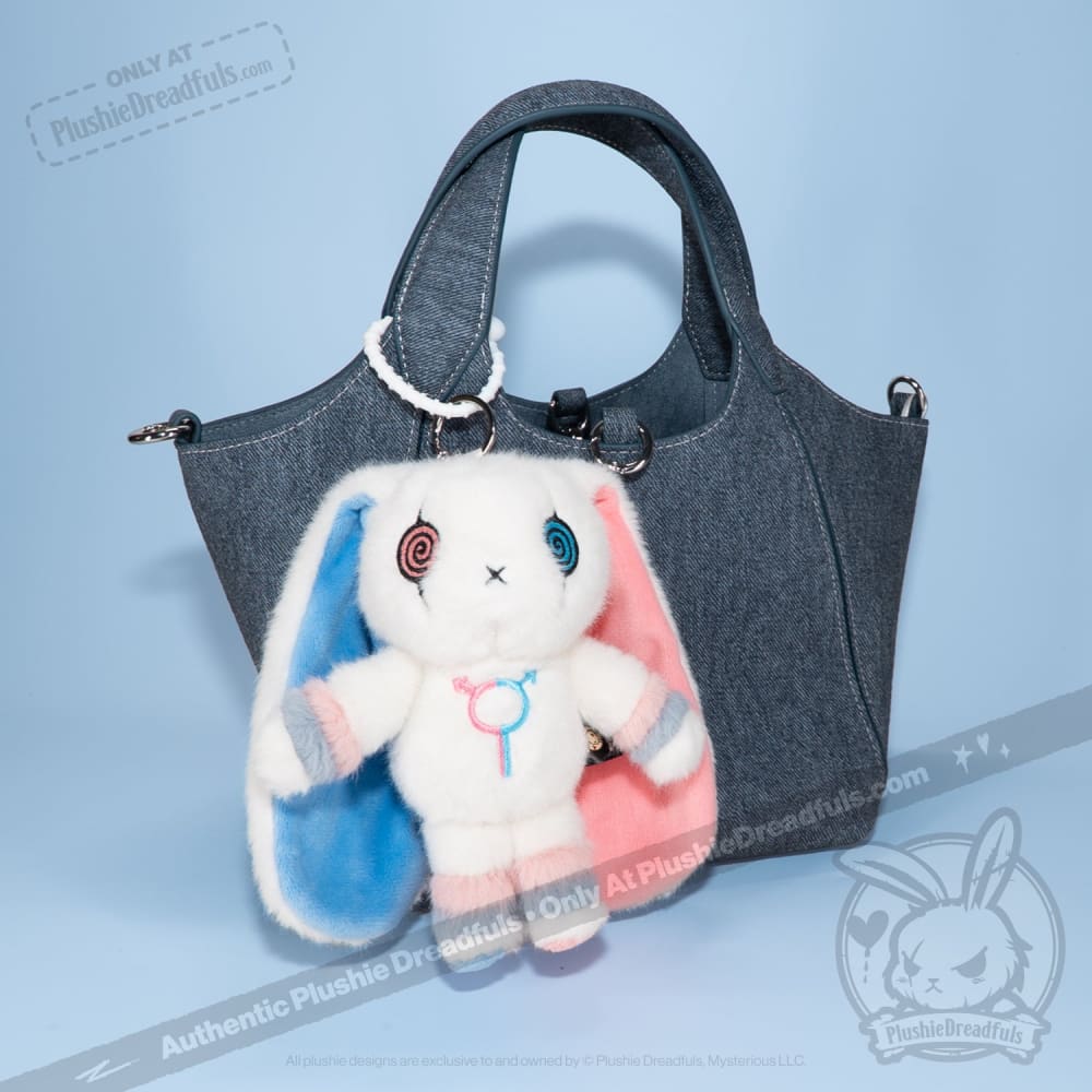 Plushie Dreadfuls - Gender Dysphoria Rabbit Plush Keychain Accessory Keychain