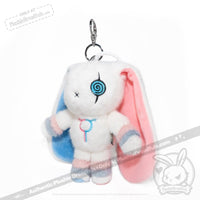Load image into Gallery viewer, Plushie Dreadfuls - Gender Dysphoria Rabbit Plush Keychain Accessory Keychain
