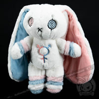 Load image into Gallery viewer, Plushie Dreadfuls - Gender Dysphoria Rabbit - Plush Stuffed Animal - Mysterious
