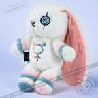 Plushie Dreadfuls - Gender Dysphoria Rabbit - Plush Stuffed Animal - Mysterious