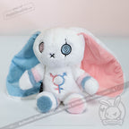 Plushie Dreadfuls - Gender Dysphoria Rabbit - Plush Stuffed Animal - Mysterious