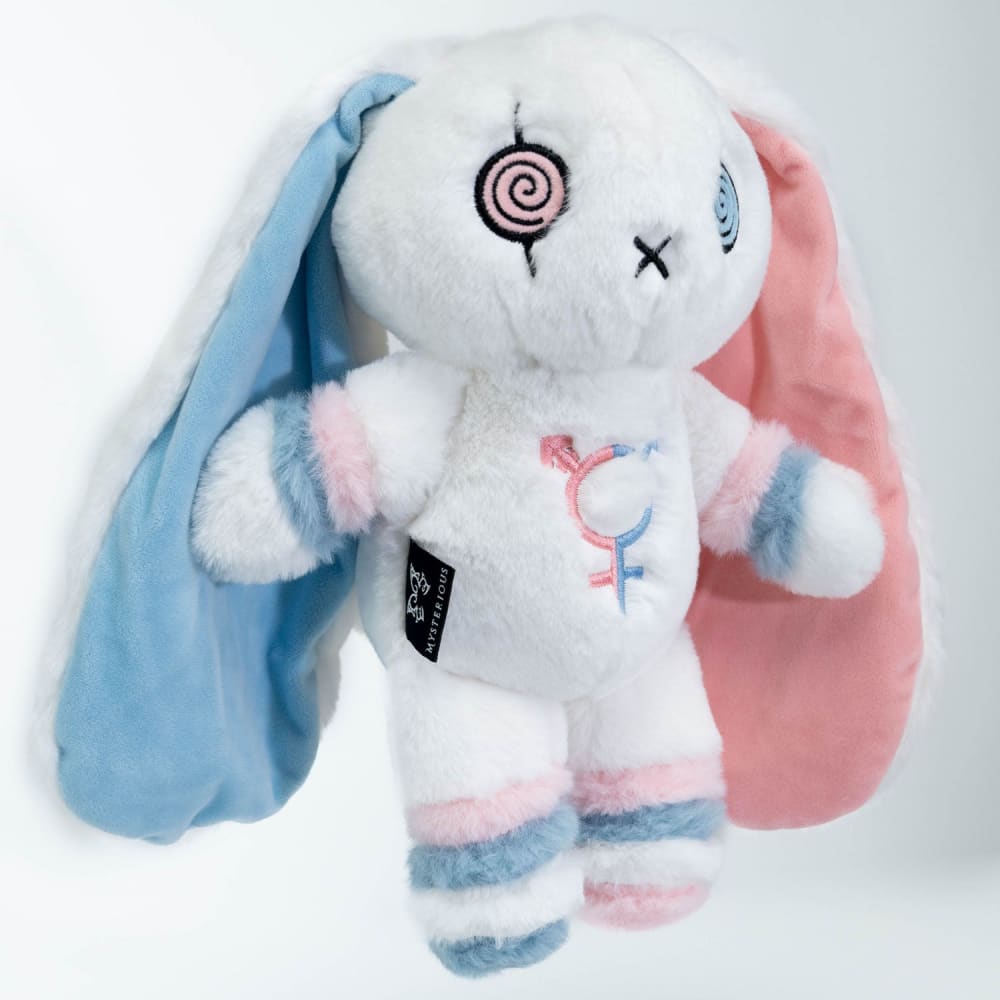 Spooky Gothic Bunny Stuffed Crazy Rabbit Plush Toys, Spooky Gothic