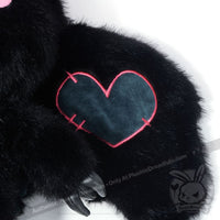 Load image into Gallery viewer, Plushie Dreadfuls - Glammoth Cryptid Rabbit - Plush Stuffed Cryptid Animal toy
