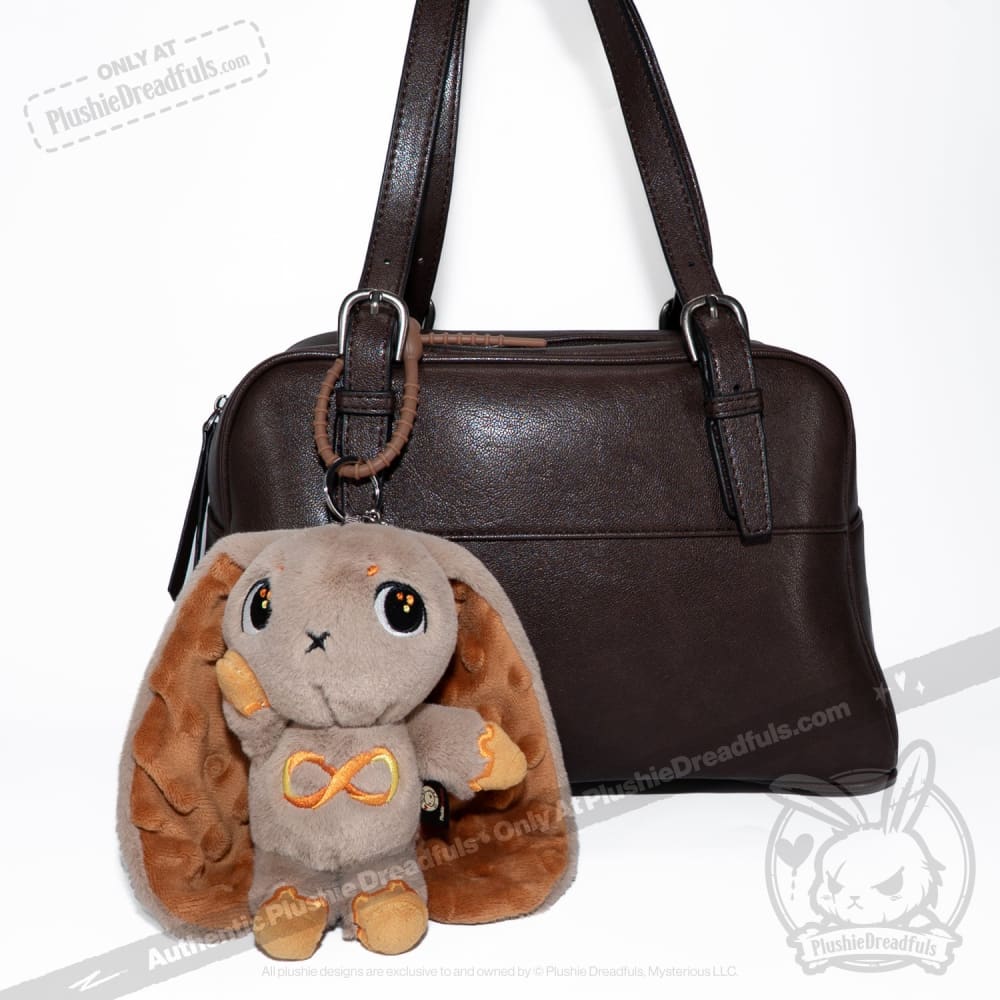 Plushie Dreadfuls - Gold Autism Rabbit Plush Keychain Accessory Keychain