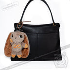 Plushie Dreadfuls - Gold Autism Rabbit Plush Keychain Accessory Keychain