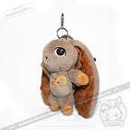 Plushie Dreadfuls - Gold Autism Rabbit Plush Keychain Accessory Keychain