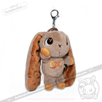 Plushie Dreadfuls - Gold Autism Rabbit Plush Keychain Accessory Keychain
