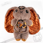 Plushie Dreadfuls - Gold Autism Rabbit Stacking Friendship Bracelet