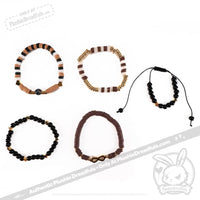 Load image into Gallery viewer, Plushie Dreadfuls - Gold Autism Rabbit Stacking Friendship Bracelet
