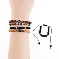 Load image into Gallery viewer, Plushie Dreadfuls - Gold Autism Rabbit Stacking Friendship Bracelet
