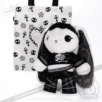 Load image into Gallery viewer, Plushie Dreadfuls - Goth Girl Plush
