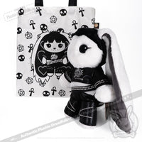 Load image into Gallery viewer, Plushie Dreadfuls - Goth Girl Plush
