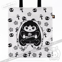 Load image into Gallery viewer, Plushie Dreadfuls - Goth Girl Plush
