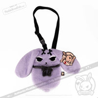 Load image into Gallery viewer, Plushie Dreadfuls - Goth Rabbit Crossbody Bag

