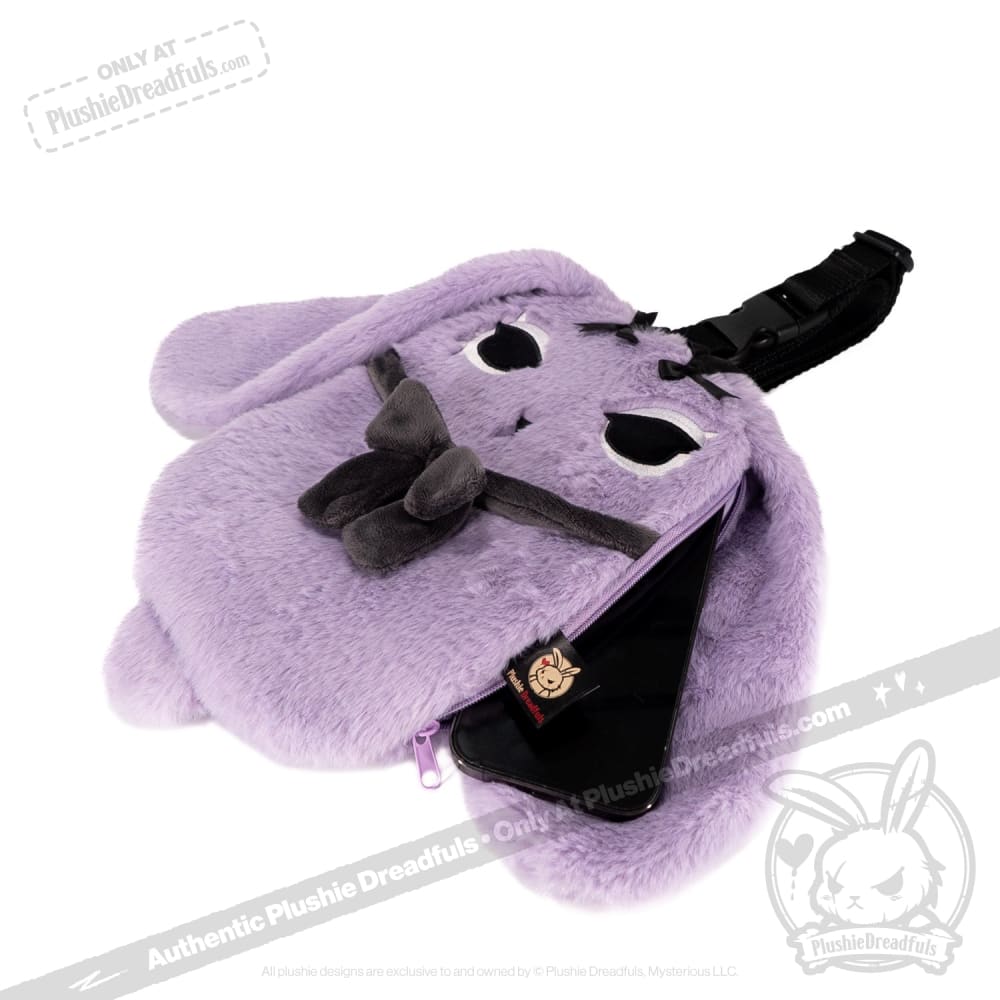 Plushie Dreadfuls - Goth Rabbit Crossbody Bag