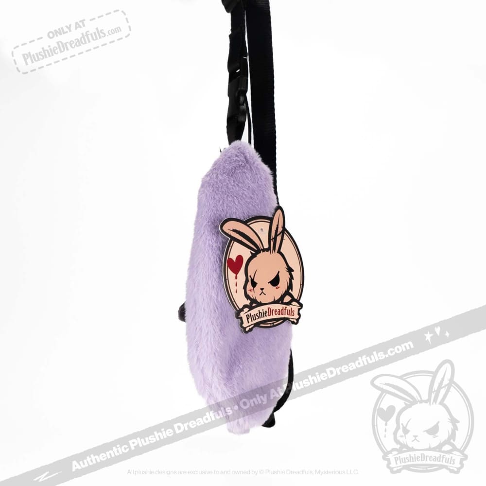 Plushie Dreadfuls - Goth Rabbit Crossbody Bag