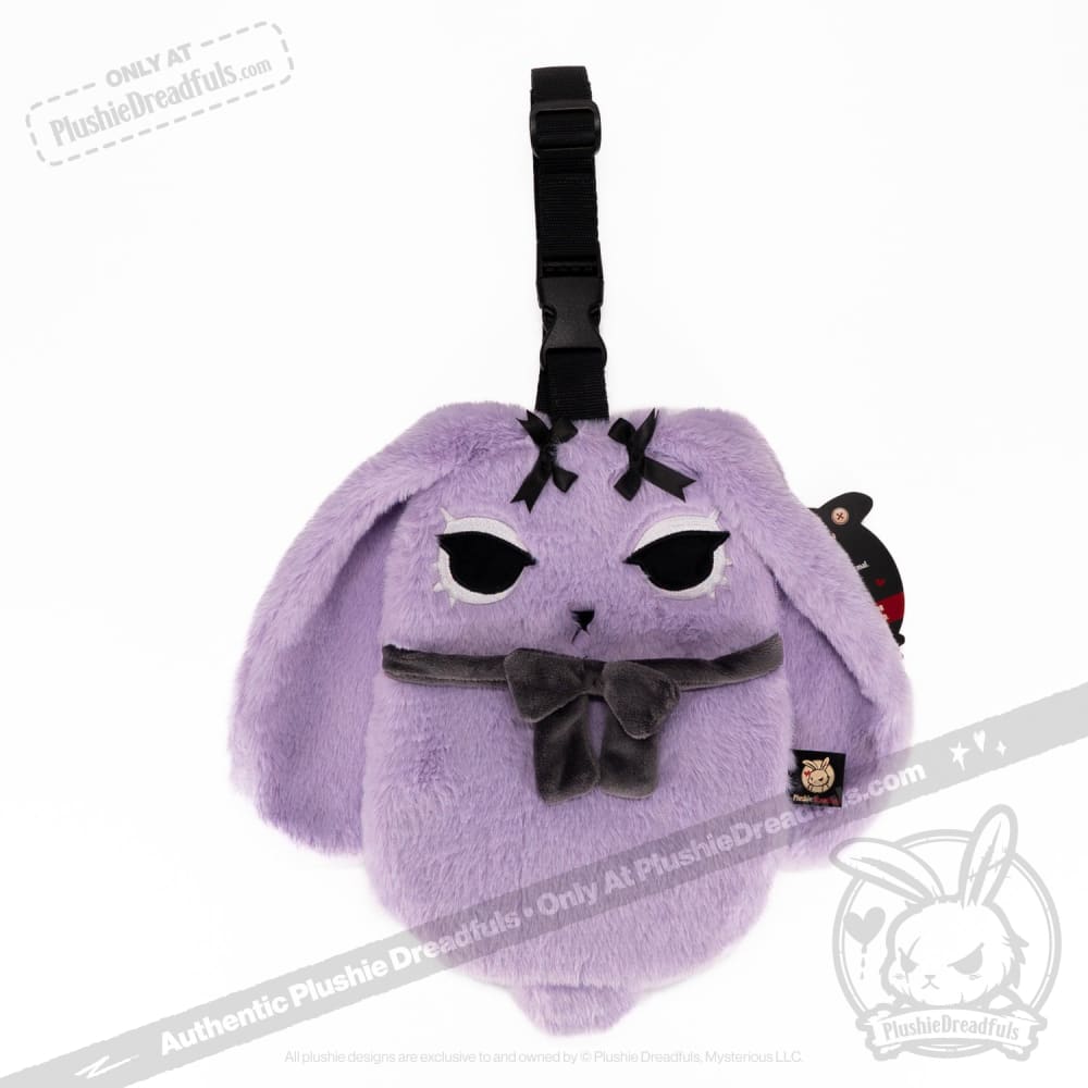Plushie Dreadfuls - Goth Rabbit Crossbody Bag | Mysterious