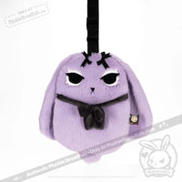 Load image into Gallery viewer, Plushie Dreadfuls - Goth Rabbit Crossbody Bag
