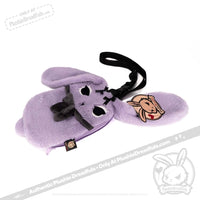 Load image into Gallery viewer, Plushie Dreadfuls - Goth Rabbit Crossbody Bag
