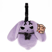 Load image into Gallery viewer, Plushie Dreadfuls - Goth Rabbit Crossbody Bag
