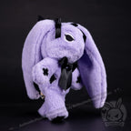 Plushie Dreadfuls - Goth Rabbit Plush Stuffed Animal Plush