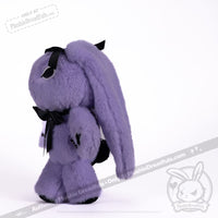 Load image into Gallery viewer, Plushie Dreadfuls - Goth Rabbit Plush Stuffed Animal Plush
