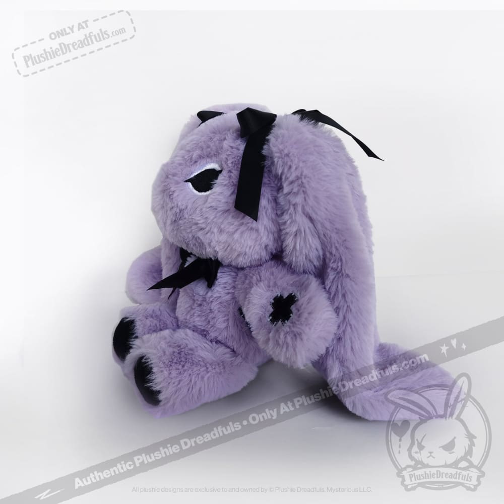 Plushie Dreadfuls - Goth Rabbit Plush Stuffed Animal Plush