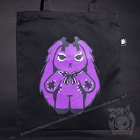 Load image into Gallery viewer, Plushie Dreadfuls - Goth Rabbit Plush Stuffed Animal Plush
