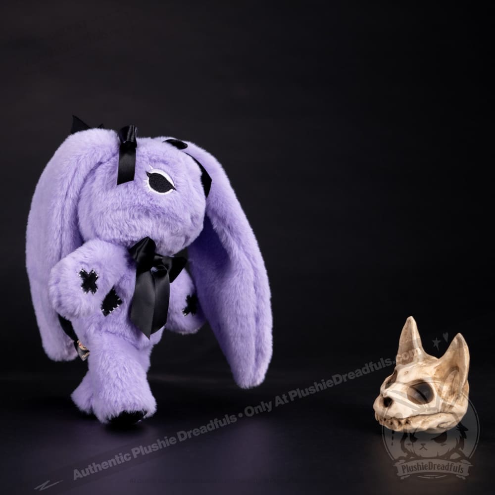 Plushie Dreadfuls - Goth Rabbit Plush Stuffed Animal Plush