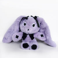 Plushie Dreadfuls - Goth Rabbit - Plush Stuffed Animal | Mysterious