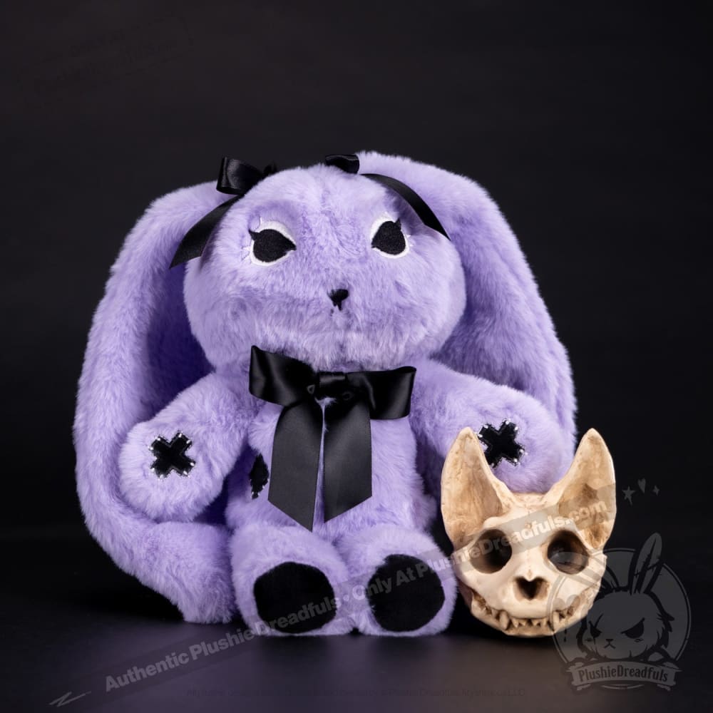 Plushie Dreadfuls - Goth Rabbit Plush Stuffed Animal Plush