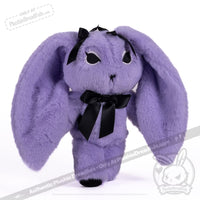Load image into Gallery viewer, Plushie Dreadfuls - Goth Rabbit Plush Stuffed Animal Plush
