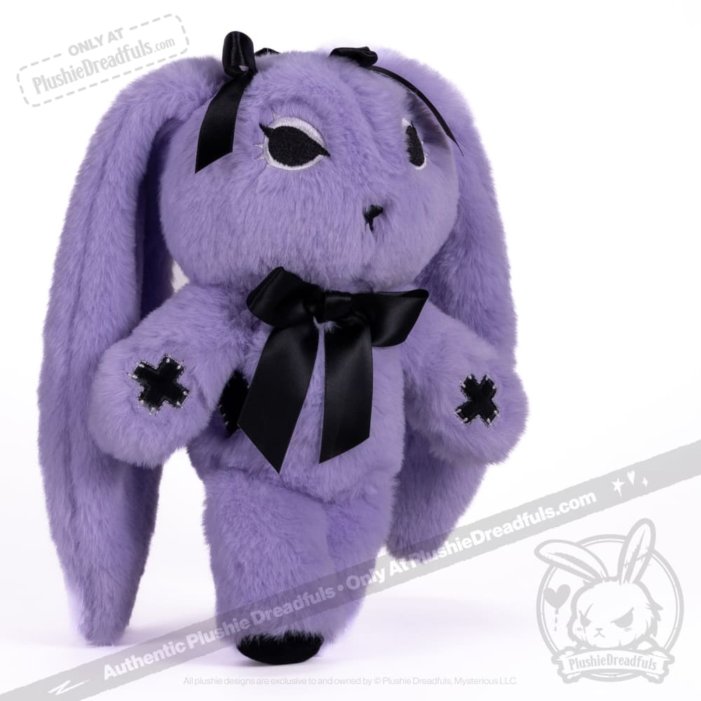 Plushie Dreadfuls - Goth Rabbit Plush Stuffed Animal Plush