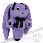 Plushie Dreadfuls - Goth Rabbit Plush Stuffed Animal Plush