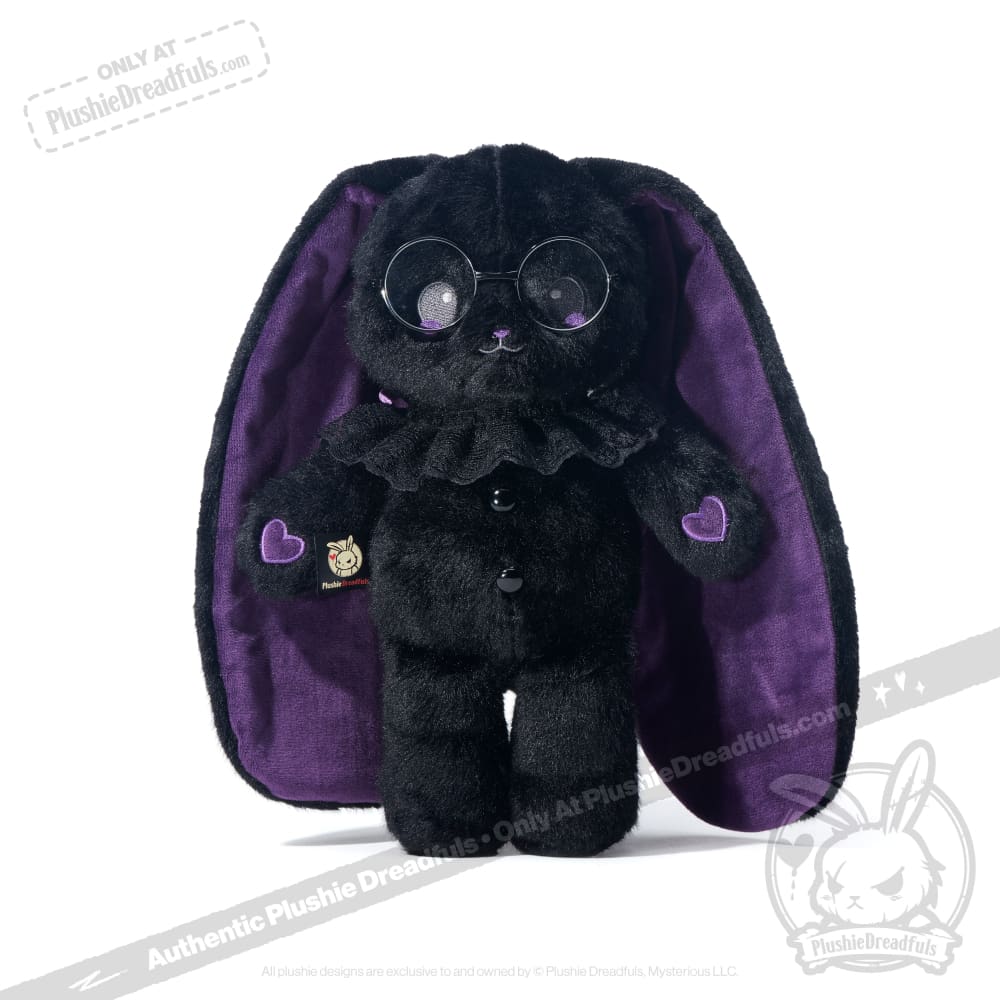 Plushie Dreadfuls - Goth Shy Rabbit - Plush Stuffed Animal plush