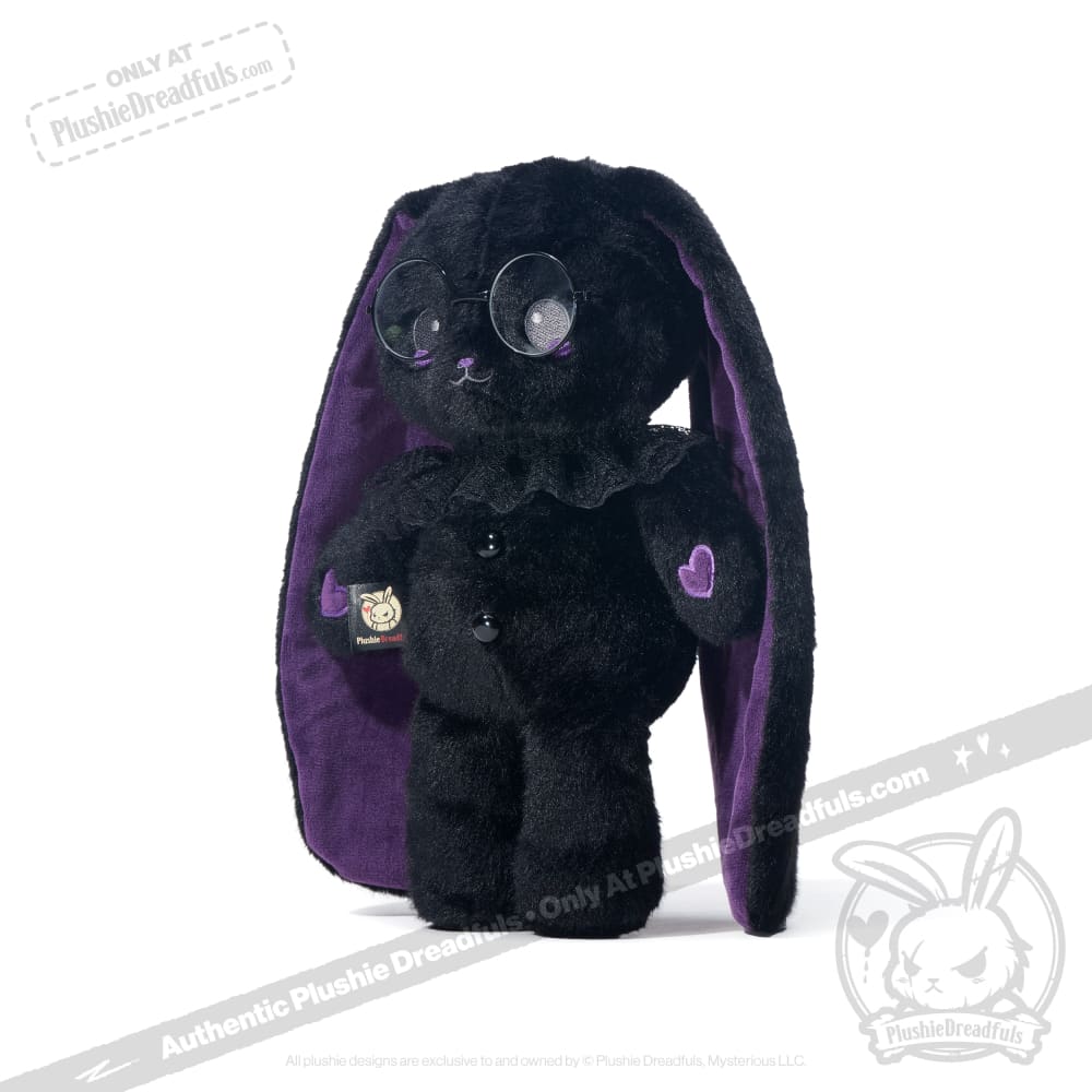 Plushie Dreadfuls - Goth Shy Rabbit - Plush Stuffed Animal plush